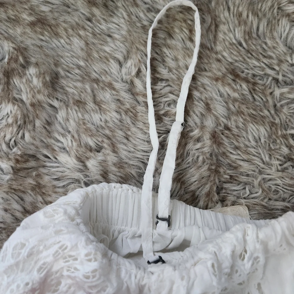 Free‎ People Midnight Cruiser One-piece Jumpsuit Ivory White Women's Size Small
